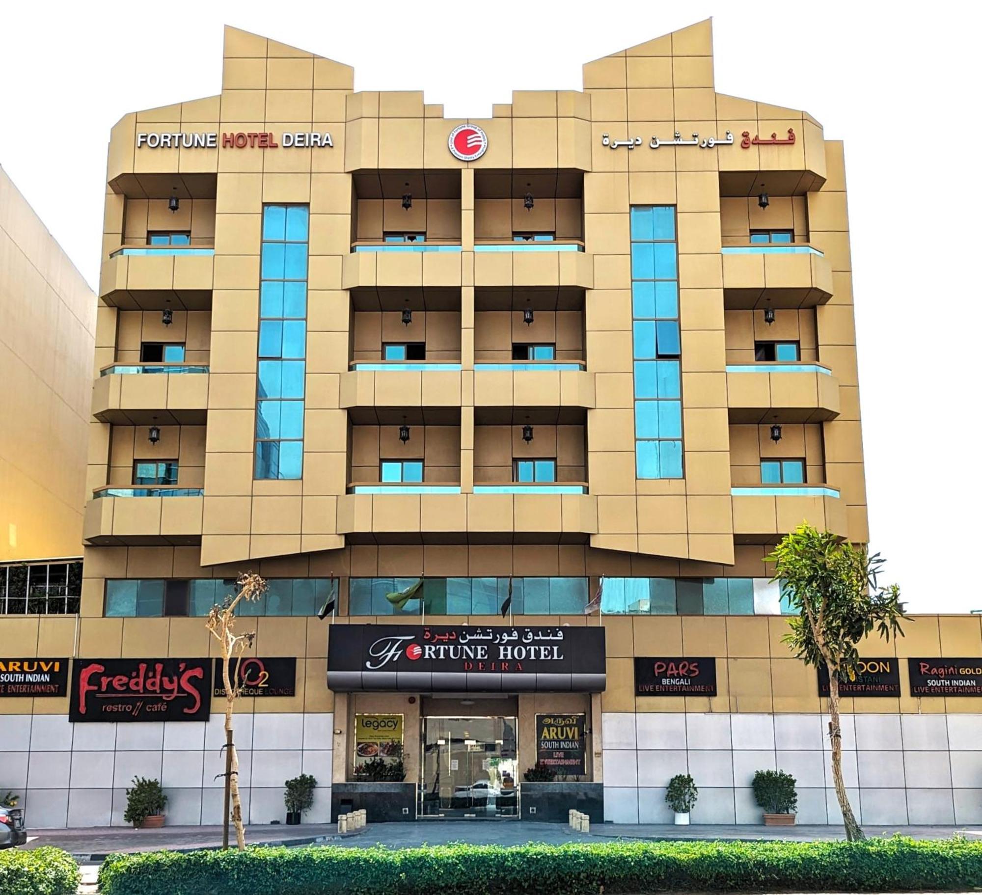 Fortune Hotel Deira Dubai Exterior foto